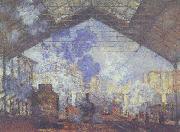La Gare of St. Lazare, Claude Monet